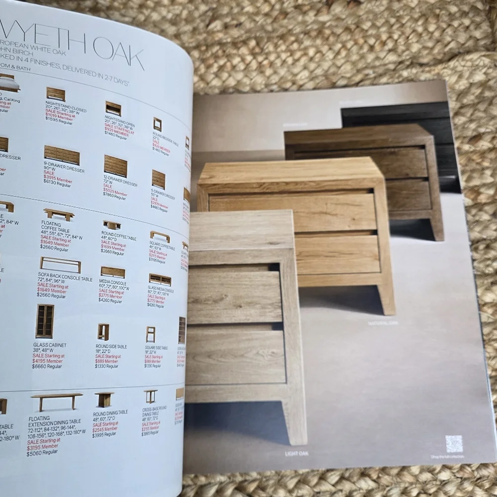 2024 RH Restoration Hardware Interiors Magazine Catalog